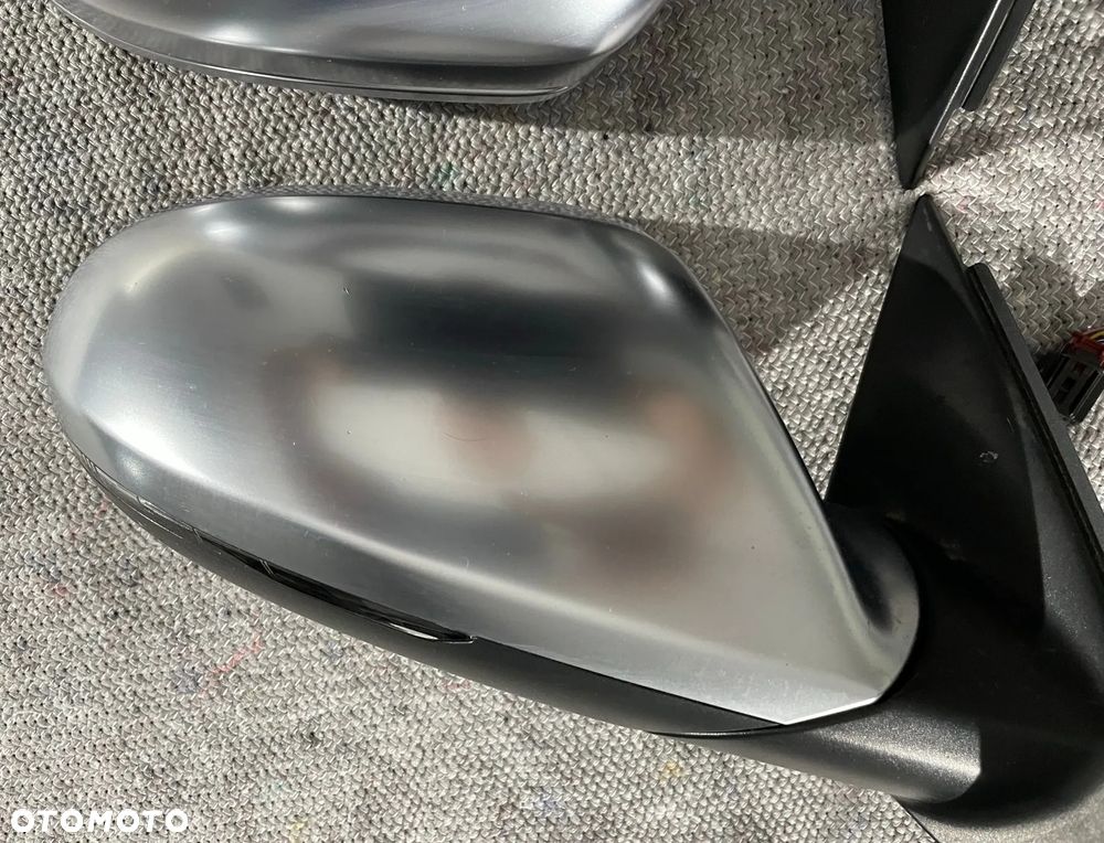 Audi A6 S6 C7 lusterka lusterko prawe lewe 14 PIN chrom alu - 3