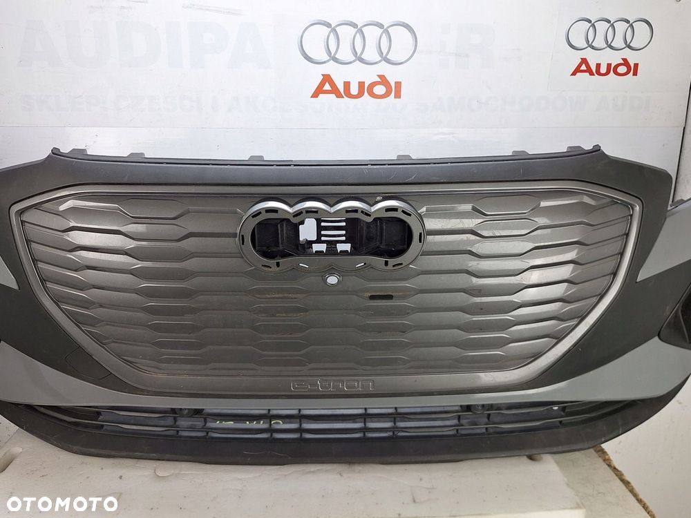ZDERZAK AUDI Q4 89A E-TRON 2021-2024 ORYGINAŁ OE GRILL DYFUZOR KRATKA - 2