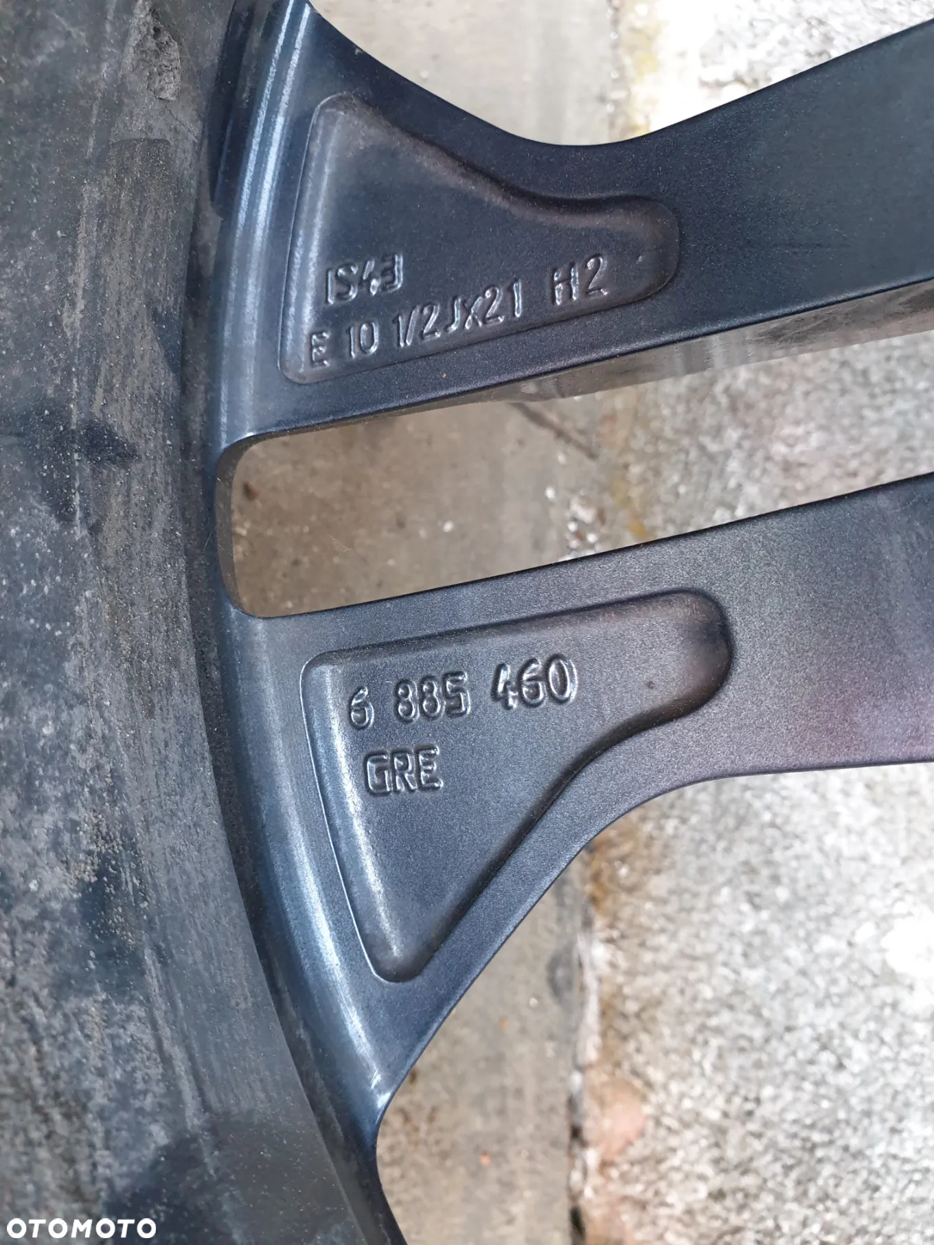 KOŁO FELGA ALUMINIOWA ALUFELGA OPONA HANKOOK Z OPONĄ 21 CALI 275 / 40 R 21 BMW X5 G05 X6 G06 X7 6885460 - 12