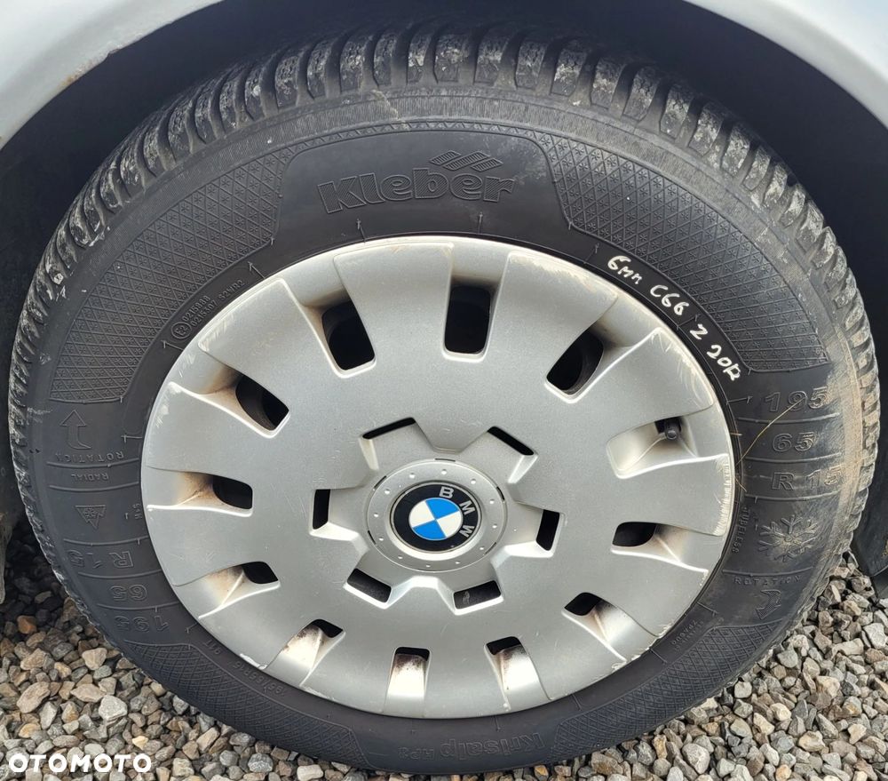 KOŁA STALOWE 15'' BMW E46 OPONY KLEBER 195 65 15 2020ROK 6MM ZIMA - 6