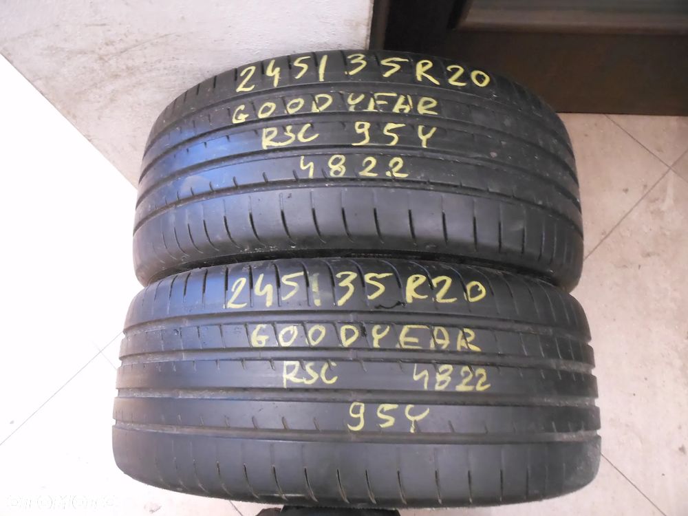 opony 245/35r20 goodyear eagle f1 asymmetric 5 RSC  6,3mm lato para - 1