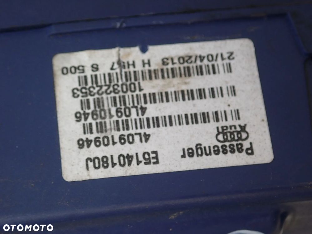 ELEKTRYCZNY SIŁOWNIK KLAPY 4L0827851E , 4L0827851F, 4K5827851B, 8K9827851 - 5