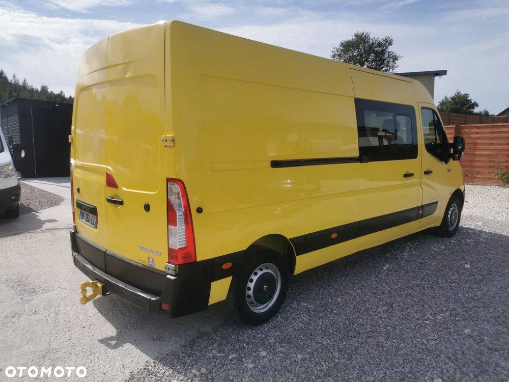 Renault Master L3H2 długi 7-osobowy Dubel 2.3dCi-125KM Brygadówka doka - 4