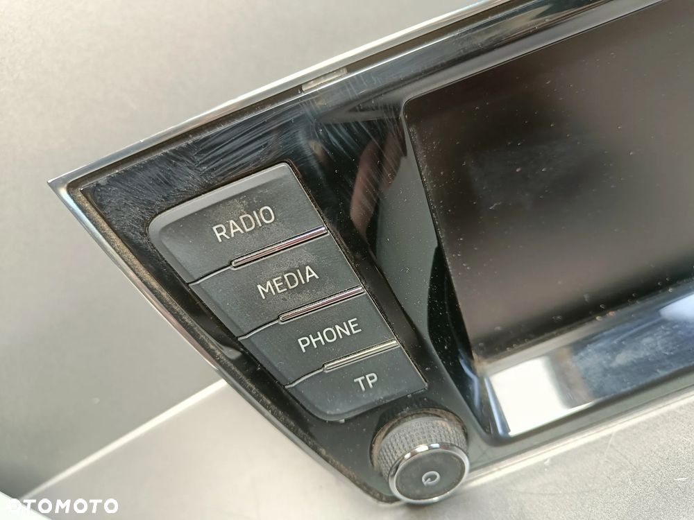 Radio Skoda Fabia 3 III Wyświetlacz Jednostka Czytnik 5Q0035820 6V0919604 - 3