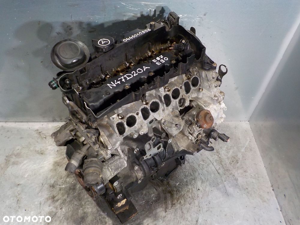 BMW 1 3 E87 E90 SILNIK 2.0 D 177 KM N47D20A + POMPA 0445010506 - 1