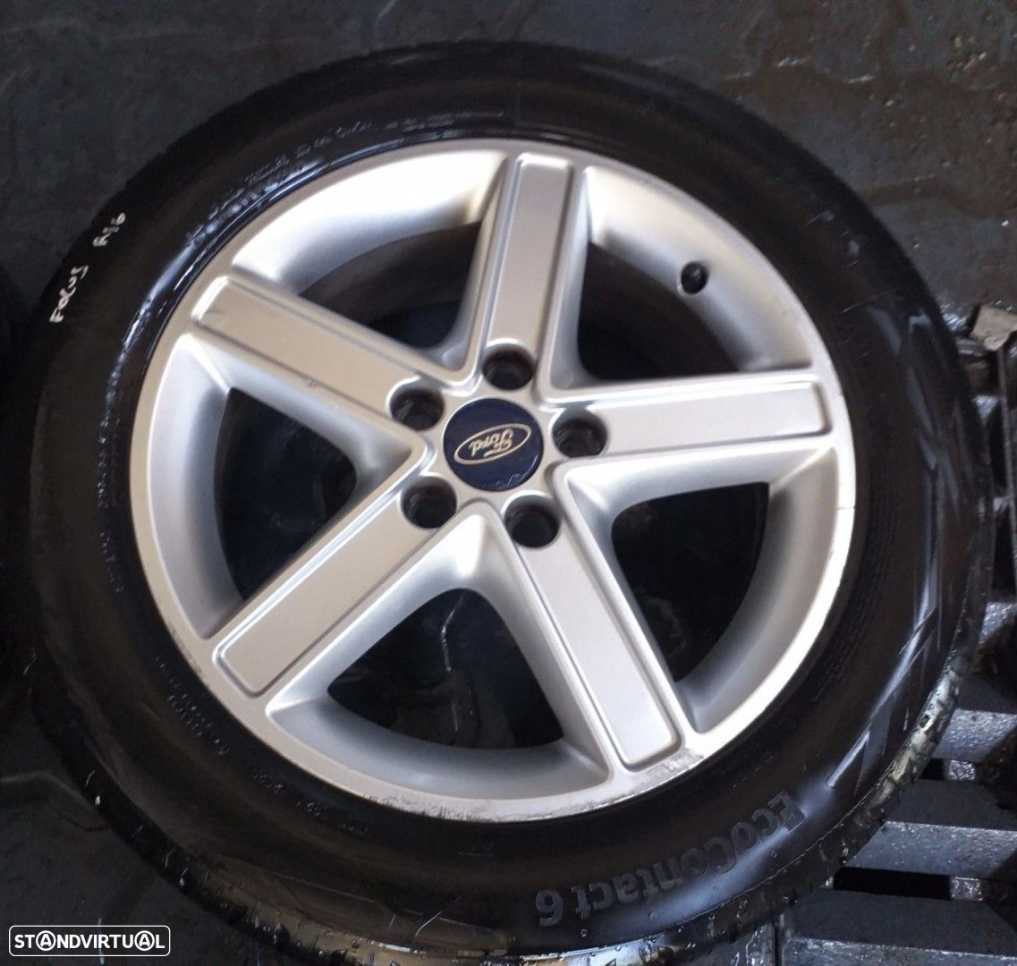 Jantes Ford R16 5x108 com pneus 205/55 - 3