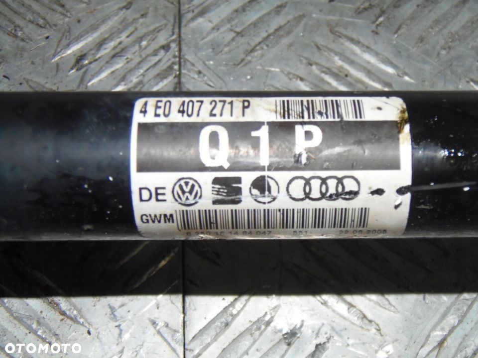 PÓŁOŚ LEWA PRZEDNIA AUDI A8 D3 4E0407271P 3.0 TDI - 2