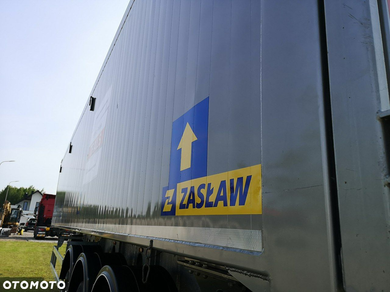 Zaslaw Wywrotka Aluminiowa Klapo-Drzwi Osie SAF Stan Idealny! - 11