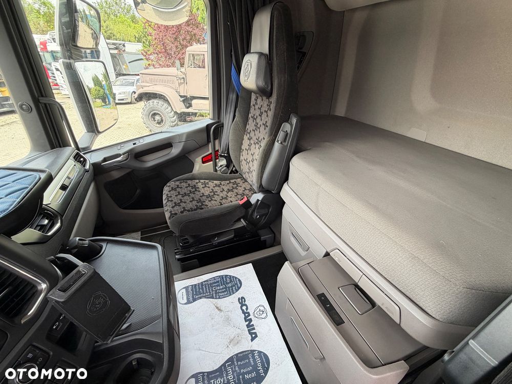 Scania Low deck mega r450 z Niemiec alcoa full led dwa duże zbiorniki navi klima postojowa nowe Tacho - 38