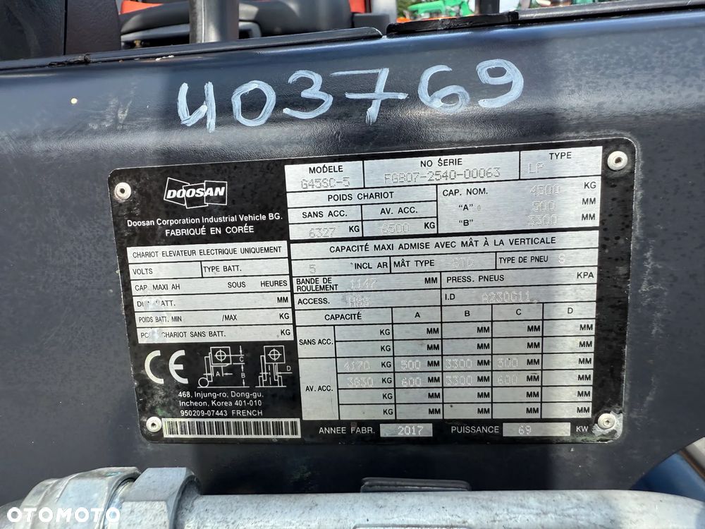 Doosan G45SC-5 - 24