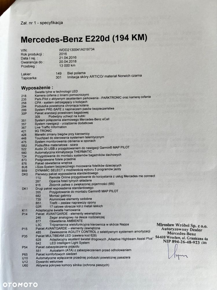 Mercedes-Benz Klasa E 220 d 9G-TRONIC - 11