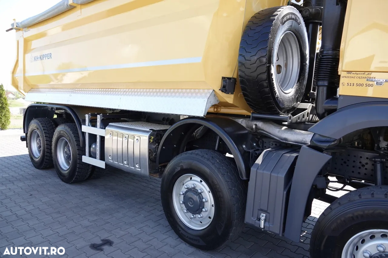 Mercedes-Benz AROCS 4145 / 8x8 / TIPPER SPATE / KH KIPPER / EURO 6 - 17