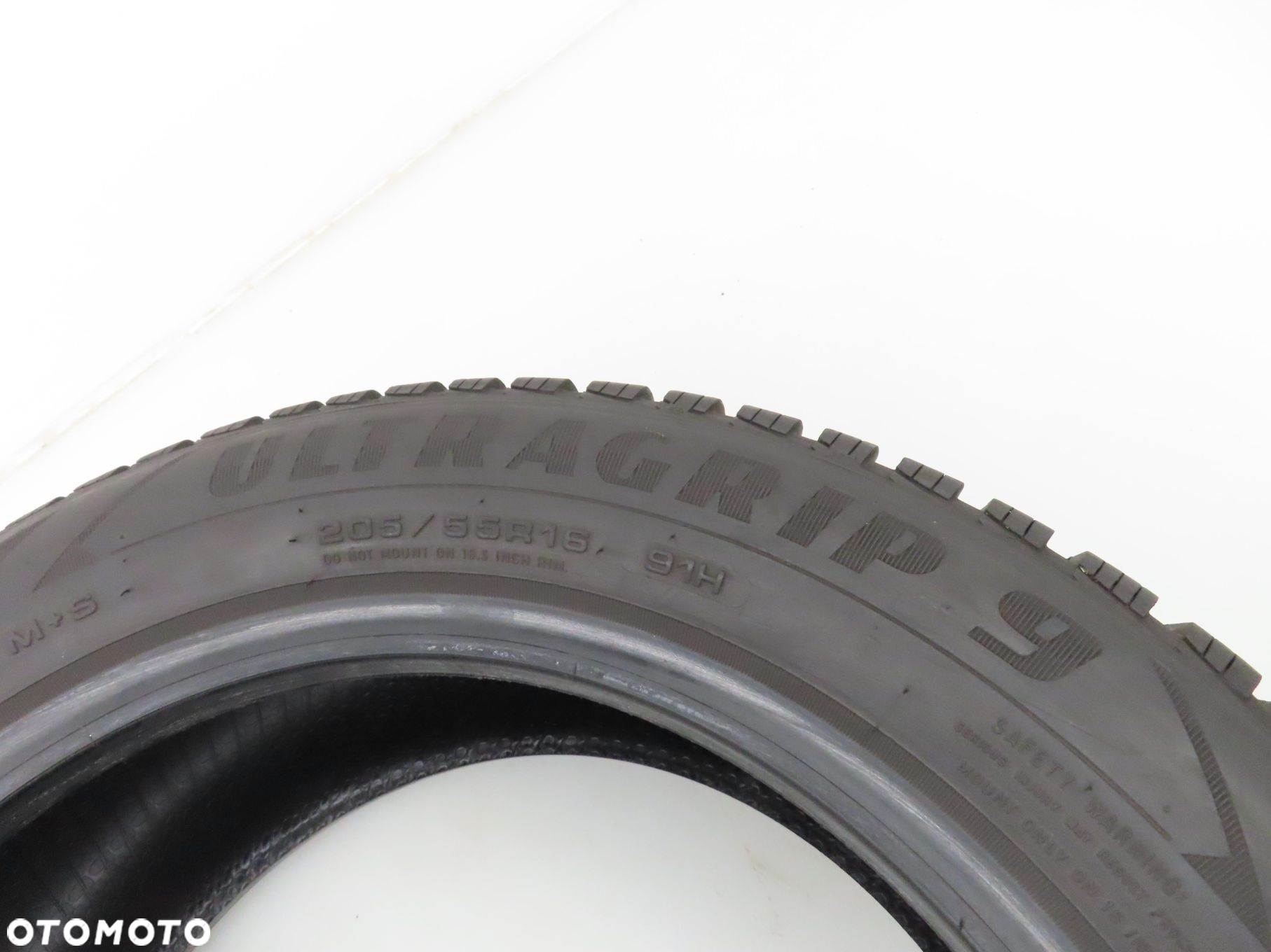 2x 205/55R16 OPONY ZIMOWE Goodyear UltraGrip 9 91H - 4