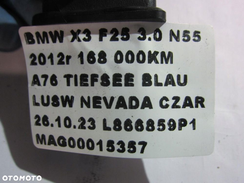 BMW X3 F25 F20 F30 F31 F10 F07 X6 X5 KAMERA COFANIA JAZDY WSTECZNEJ 9240351 - 8