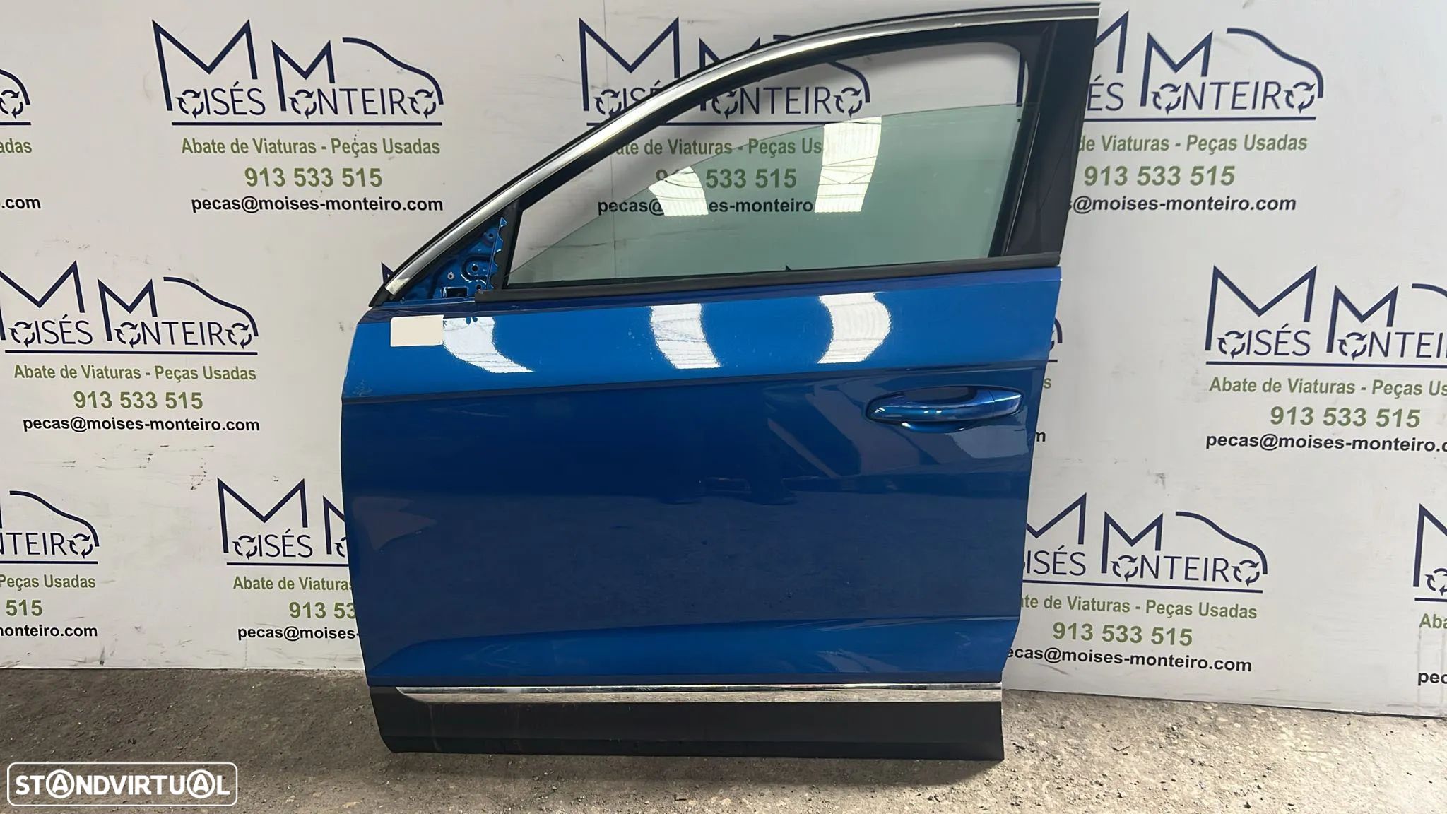 Porta Frente Esquerda VW T-Roc'17 (A11 Desde 07/17 - AC7 desde 12/19 ) Advanced Style 2021 usada - 1