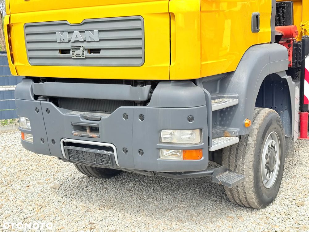 MAN * MAN TGA 18-410 * KIPER WYWROTKA * 4x4 * HDS Palfinger PK16500* Sprowadzony* Bardzo Dobry Stan * - 4