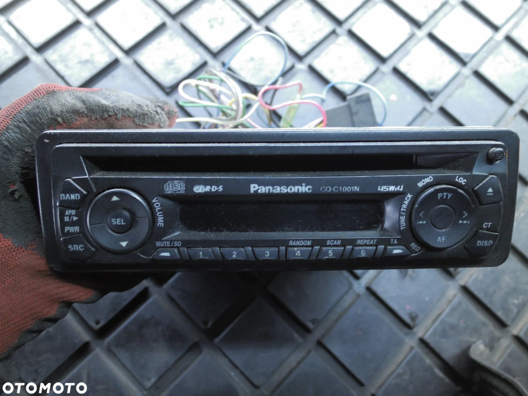 Radio Cd Panasonic CQ-C1001NE 45Wx4 RDS - 1