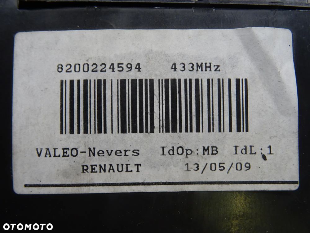 RENAULT LAGUNA II 00-05 HB 1.9DCI CZYTNIK KART STACYJKA KLUCZYK 8200224594 - 12
