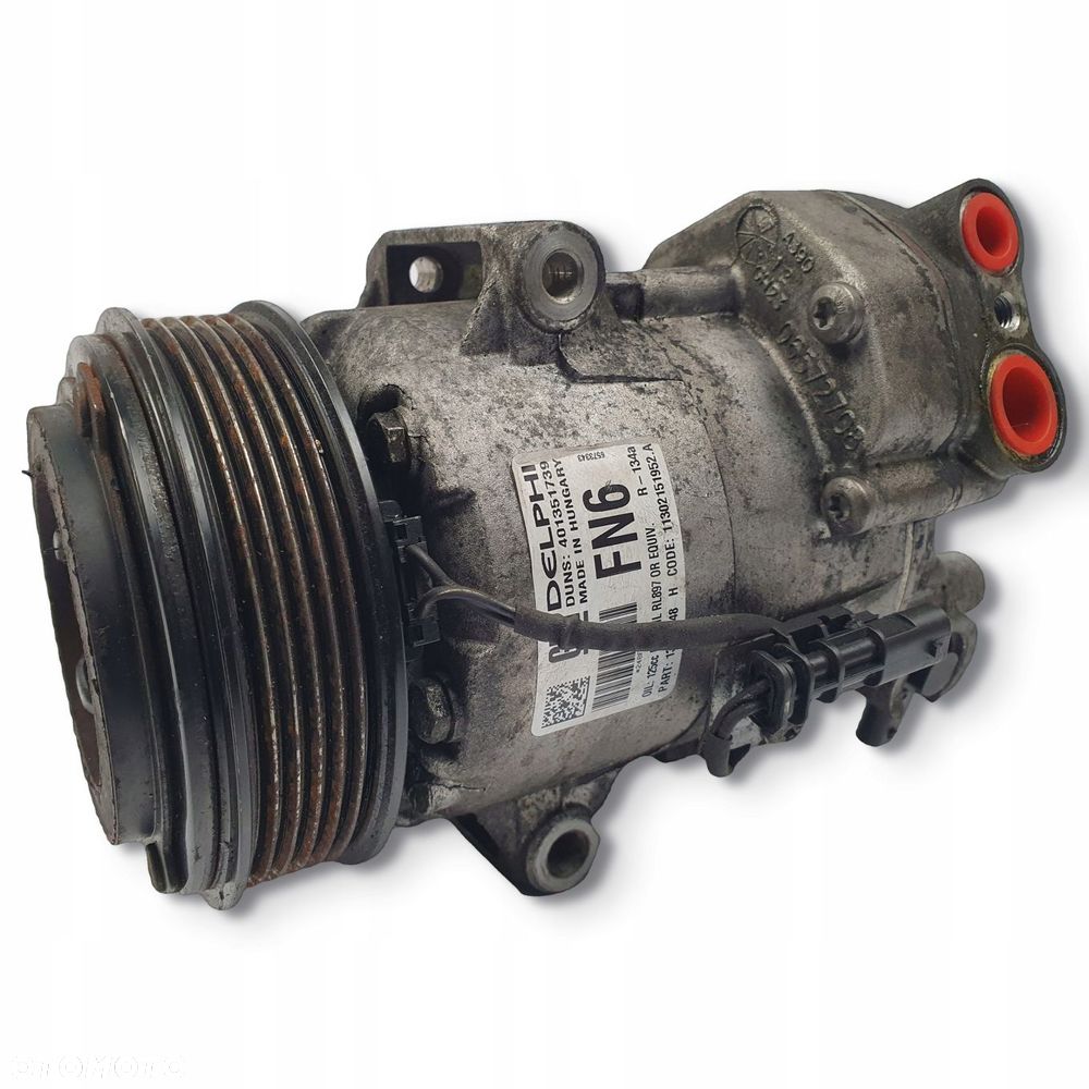 SPRĘŻARKA KLIMATYZACJI Opel Astra J Meriva B 1.7 CDTI 13412248 FN6 - 1