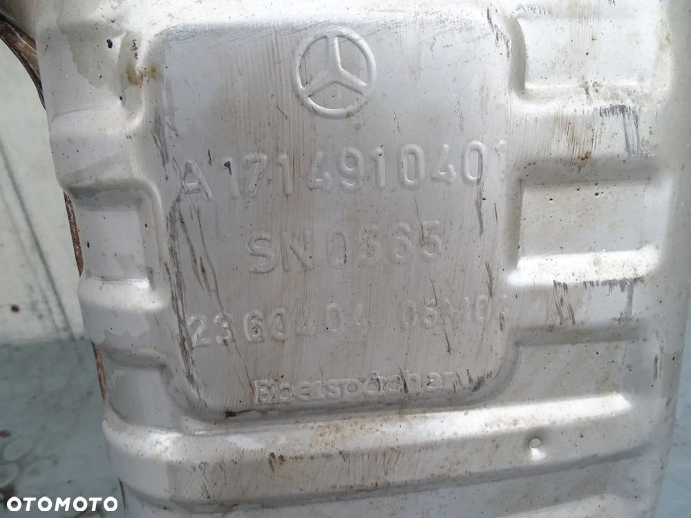 Tłumik tłumiki końcowy komplet  350 3.5 v6 Mercedes R171 W171 SLK 1714910401 - 4