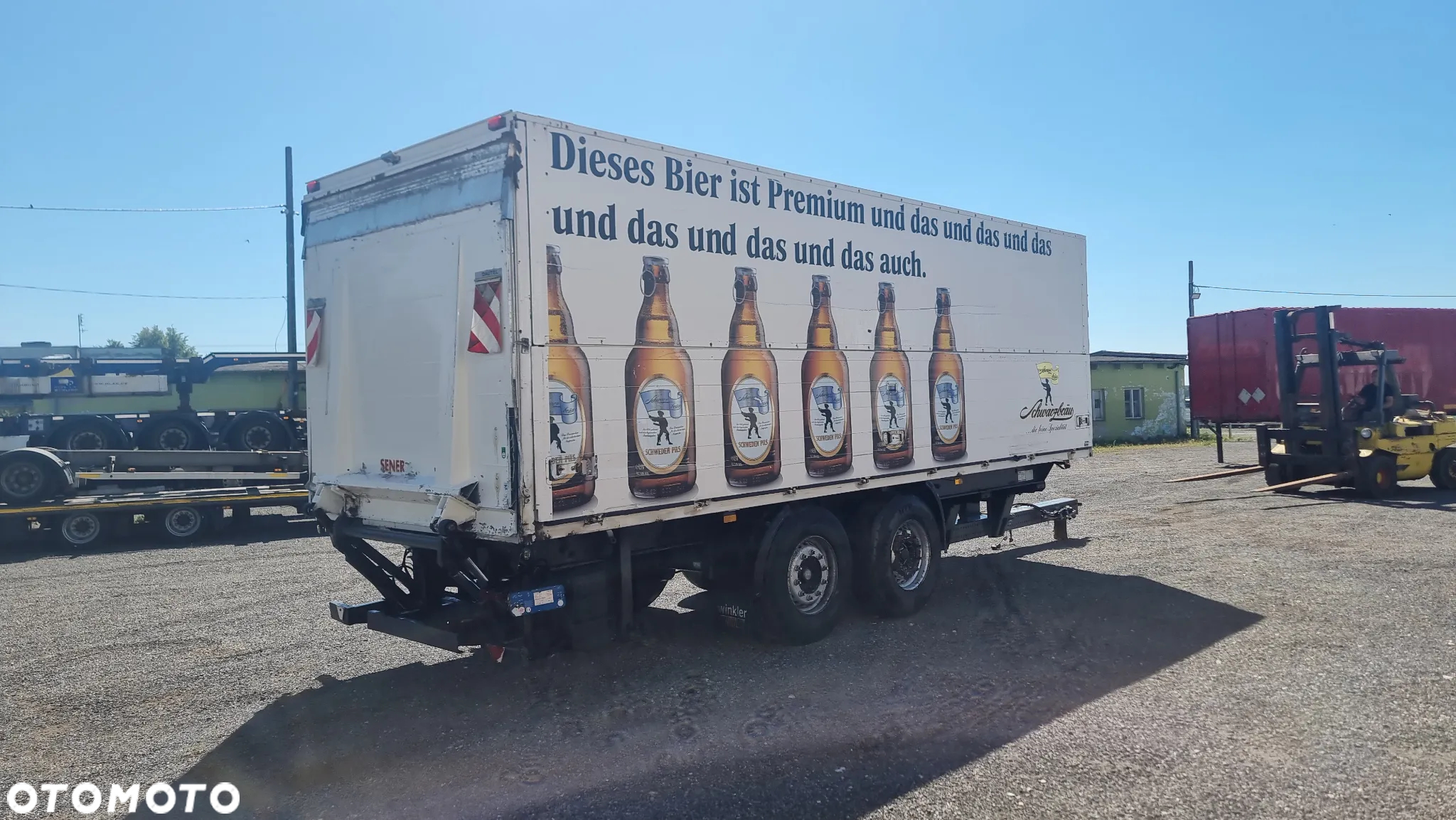 Bos 15.500zł netto TANDEM 7.35x2.10 NAPOJÓWKA SKRZYNIA  DOLNY ZACZEP HAMULCE TARCZOWE MOŻLIWOŚĆ TRANSPORTU - 3