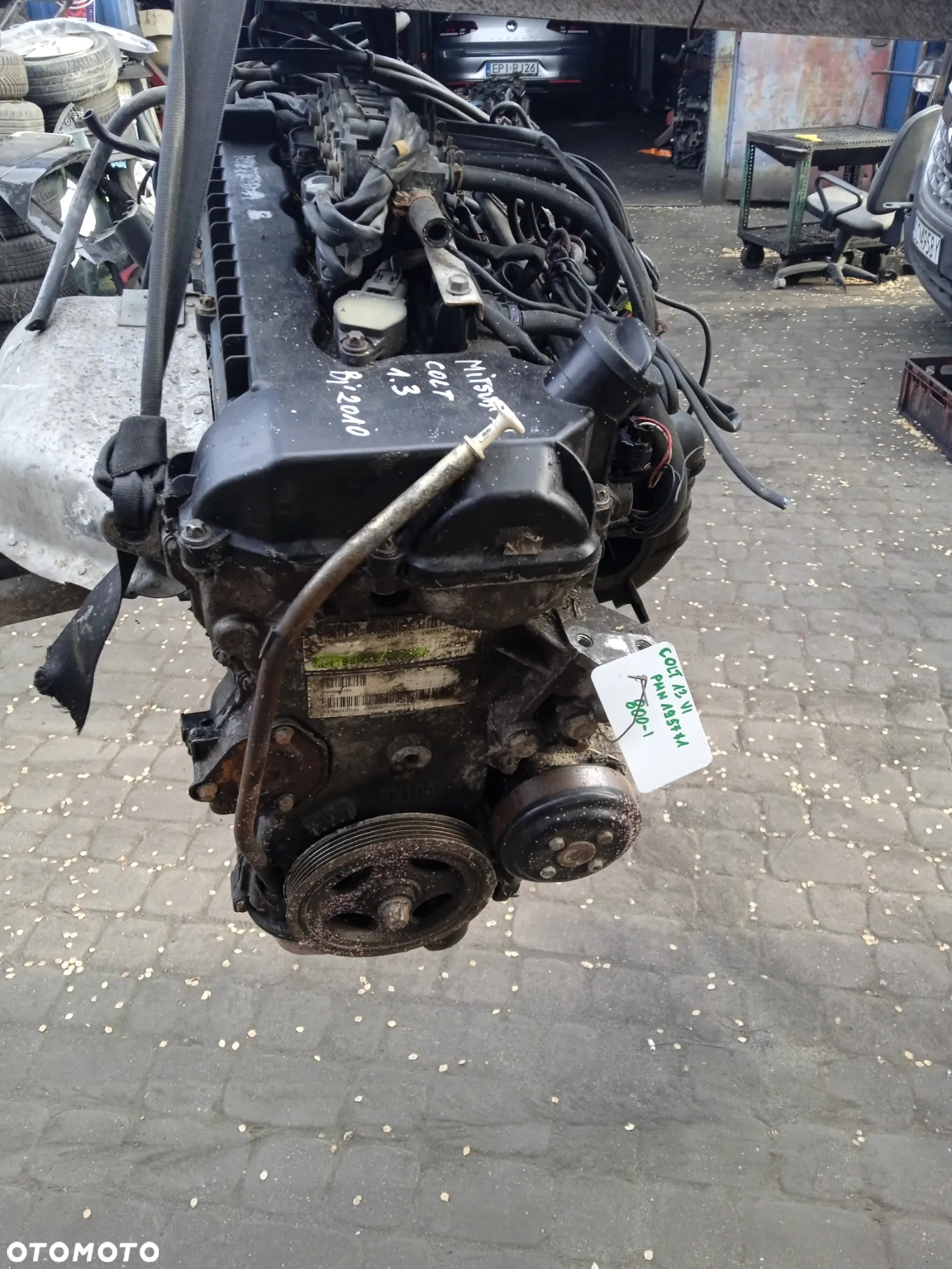 SILNIK MITSUBISHI COLT VI 1.3 16V MN195771 - 2