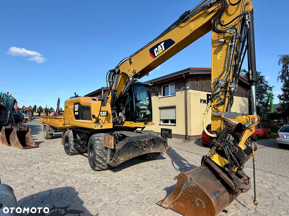 Caterpillar CAT M318F 318 ENGCON przyczepa 3 łyżki system LEICA 2D - 2