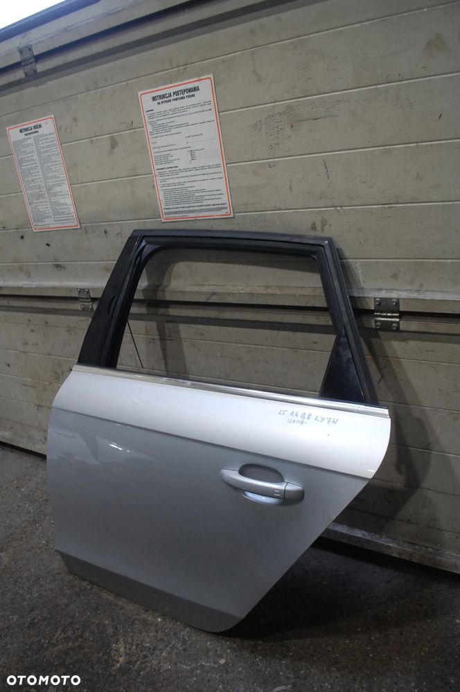 DRZWI LEWY PRAWY TYŁ TYLNE LEWE PRAWE AUDI A4 B8 KOMBI LX7W - 2