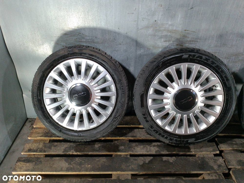 FELGI ALUMINIOWE KOMPLET 15 Z OPONAMI FIAT 500 51845435 - 15