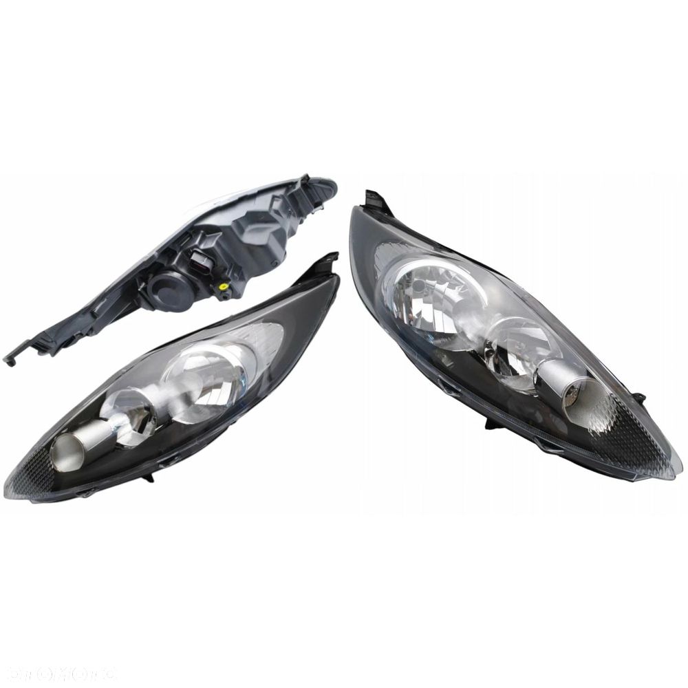 REFLEKTOR LAMPA PRZÓD LEWA PRAWA Ford Fiesta MK7 VII 2008-2013 KOMPLET - 2