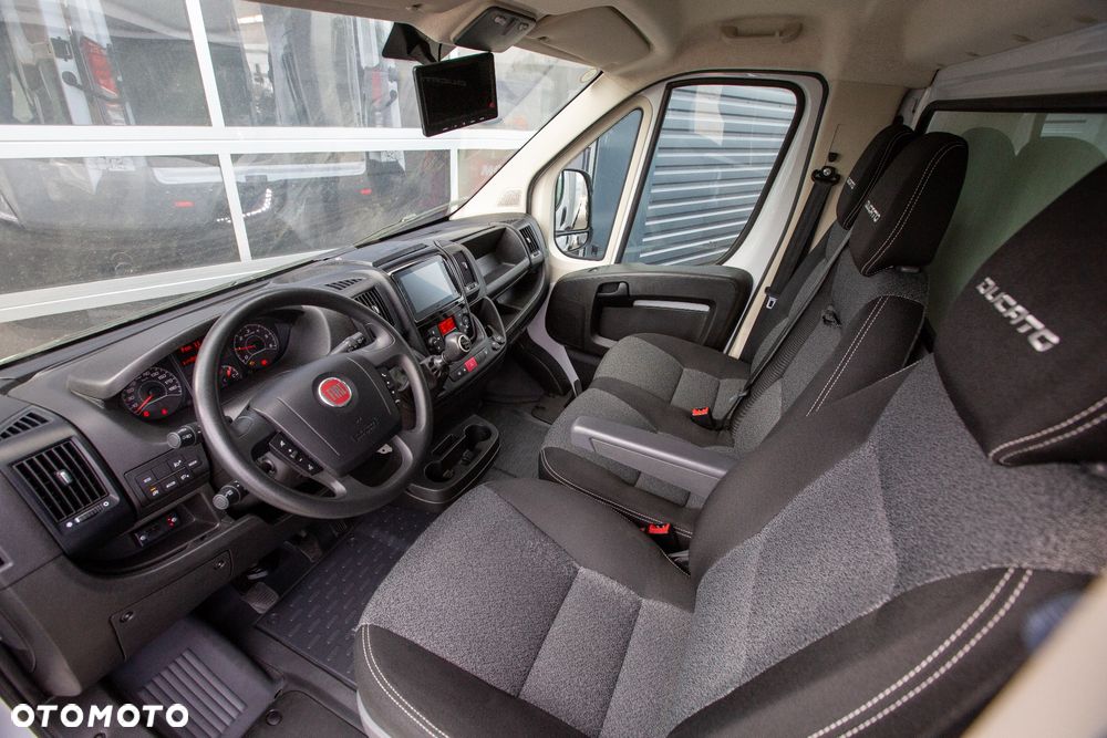 Fiat Ducato 160KM Power KONTENER + WINDA Palfinger 750kg - 9
