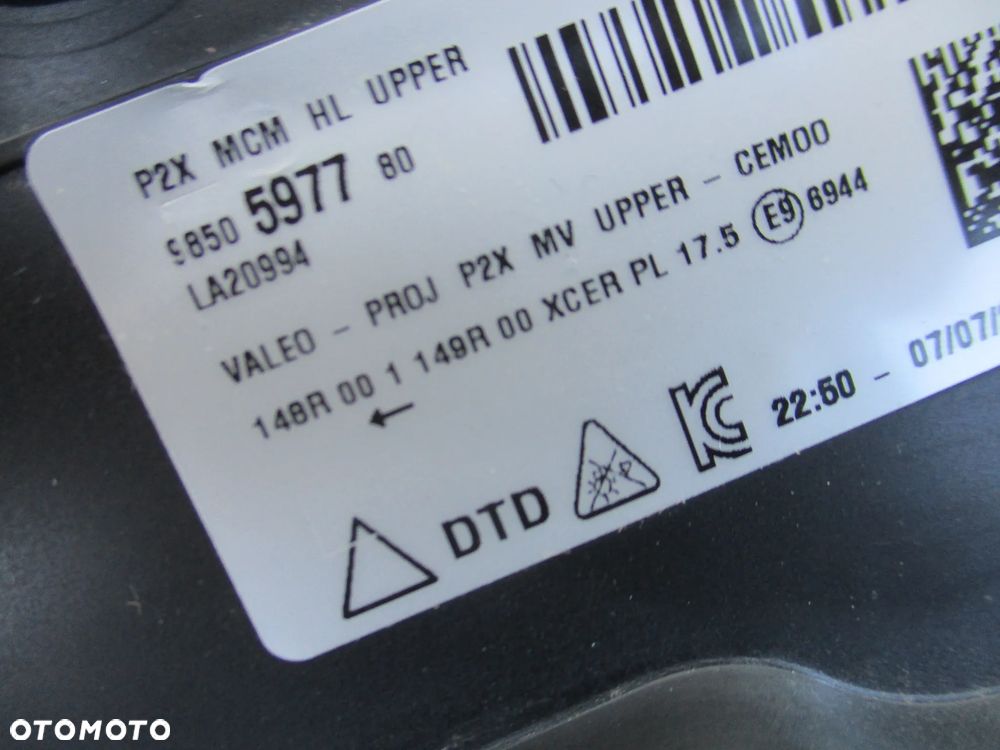 PEUGEOT 208 II 2 LIFT LAMPA PRAWA PRZÓD FULL LED - 7