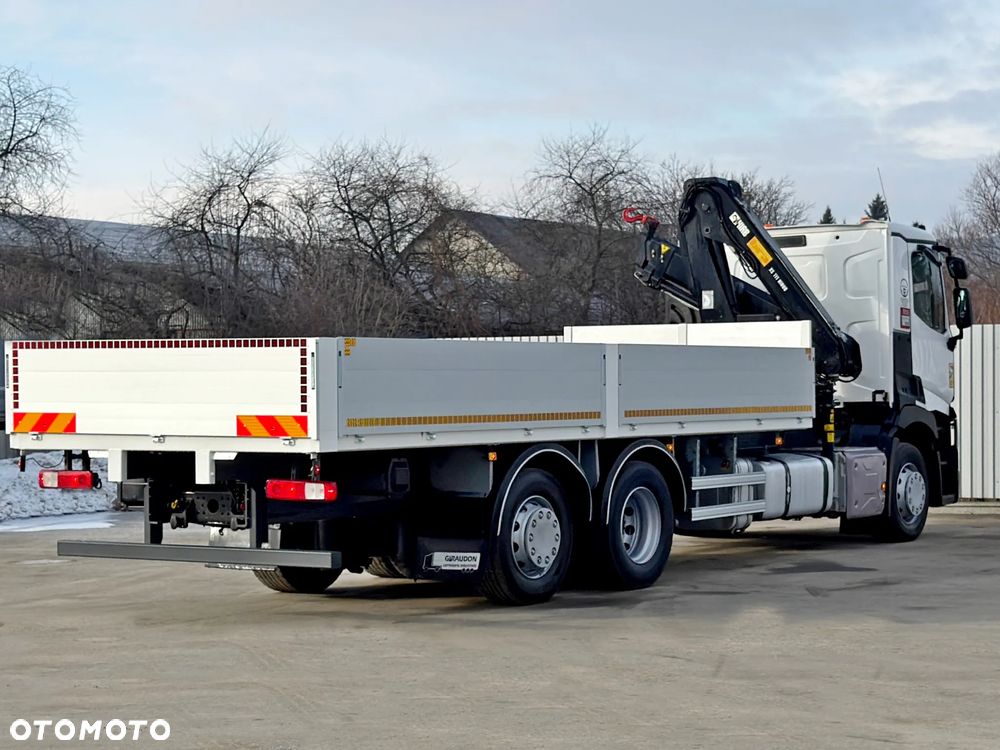 Renault T 380 * SKRZYNIA 6,80 m * HIAB 111 B - 2 HIDUO + PILOT * STAN BDB - 7