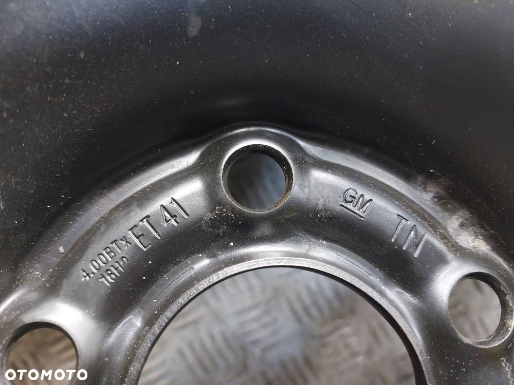 DOJAZDÓWKA 5x110 4Jx16 ET41 FI65,1 125/85R16 2002R PIRELLI SAAB 9-3 II - 2