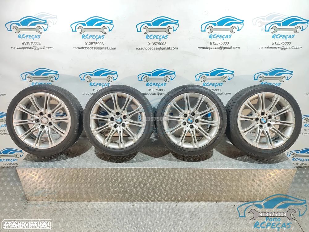 Jantes 18" BMW Serie 5 Pack M - 8J | ET20 | 5x120 - E60 | E61 - Style 135M - 18 Polegadas | E46 | E90 | E91 | E92 | E87 | E81 E88 | E82 | Pneus | 245/40/18 | 36118036570 | 8036570 | 5 x 120 - 9