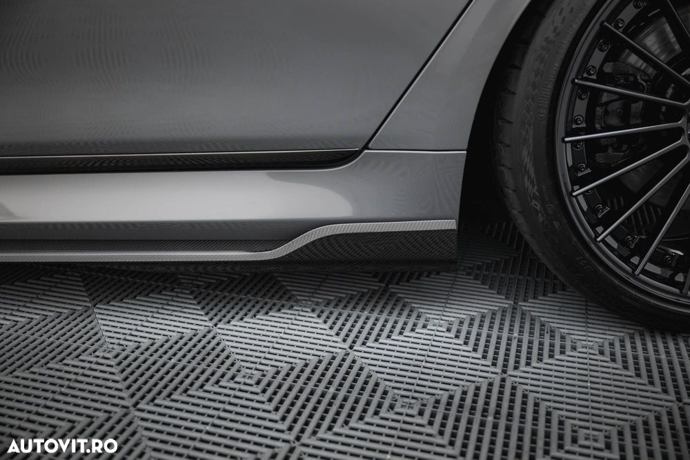 Pachet Exterior Prelungiri compatibil cu BMW Seria 7 G11 LCI Maxton Design Carbon - 9