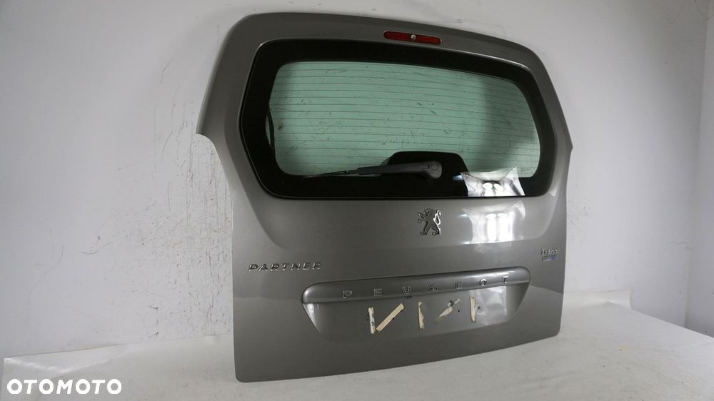 KLAPA TYŁ TYLNA TYLNIA SZYBA PEUGEOT PARTNER 2 II 3 III KTQ 08-15 2008-2015 - 2