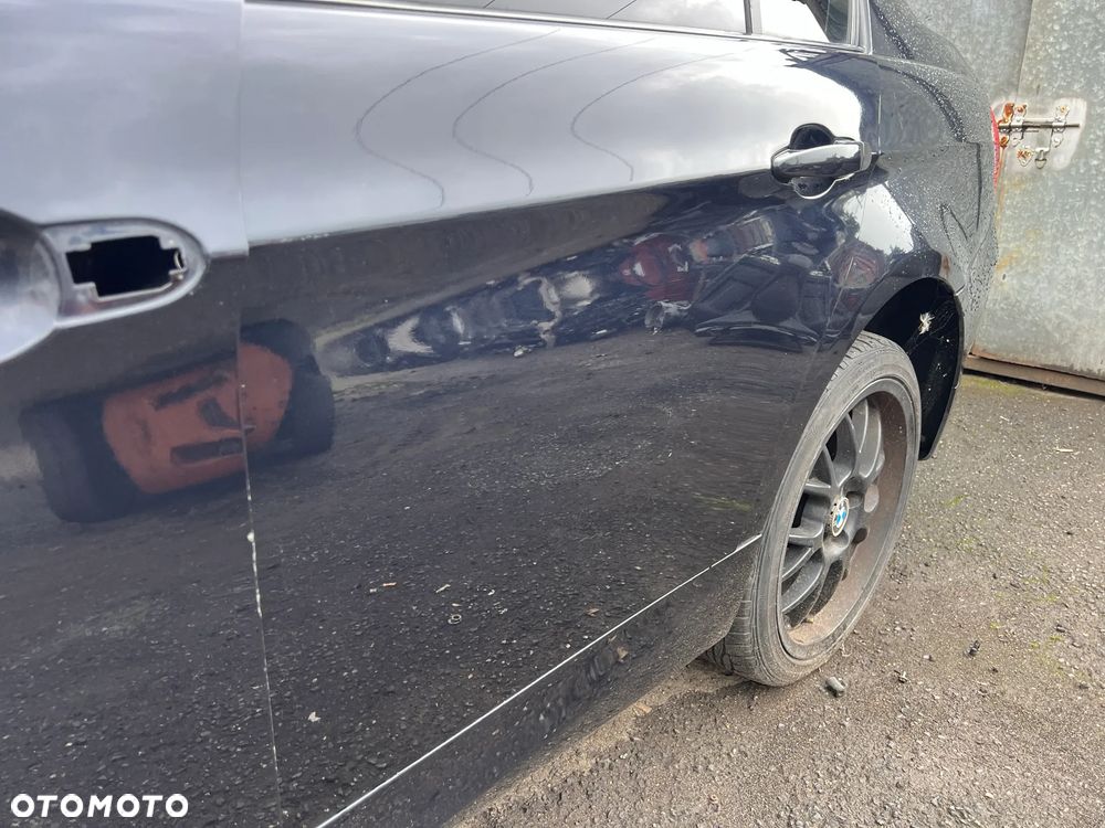 BMW E90 DRZWI TYŁ LEWE CARBONSCHWARZ - 3