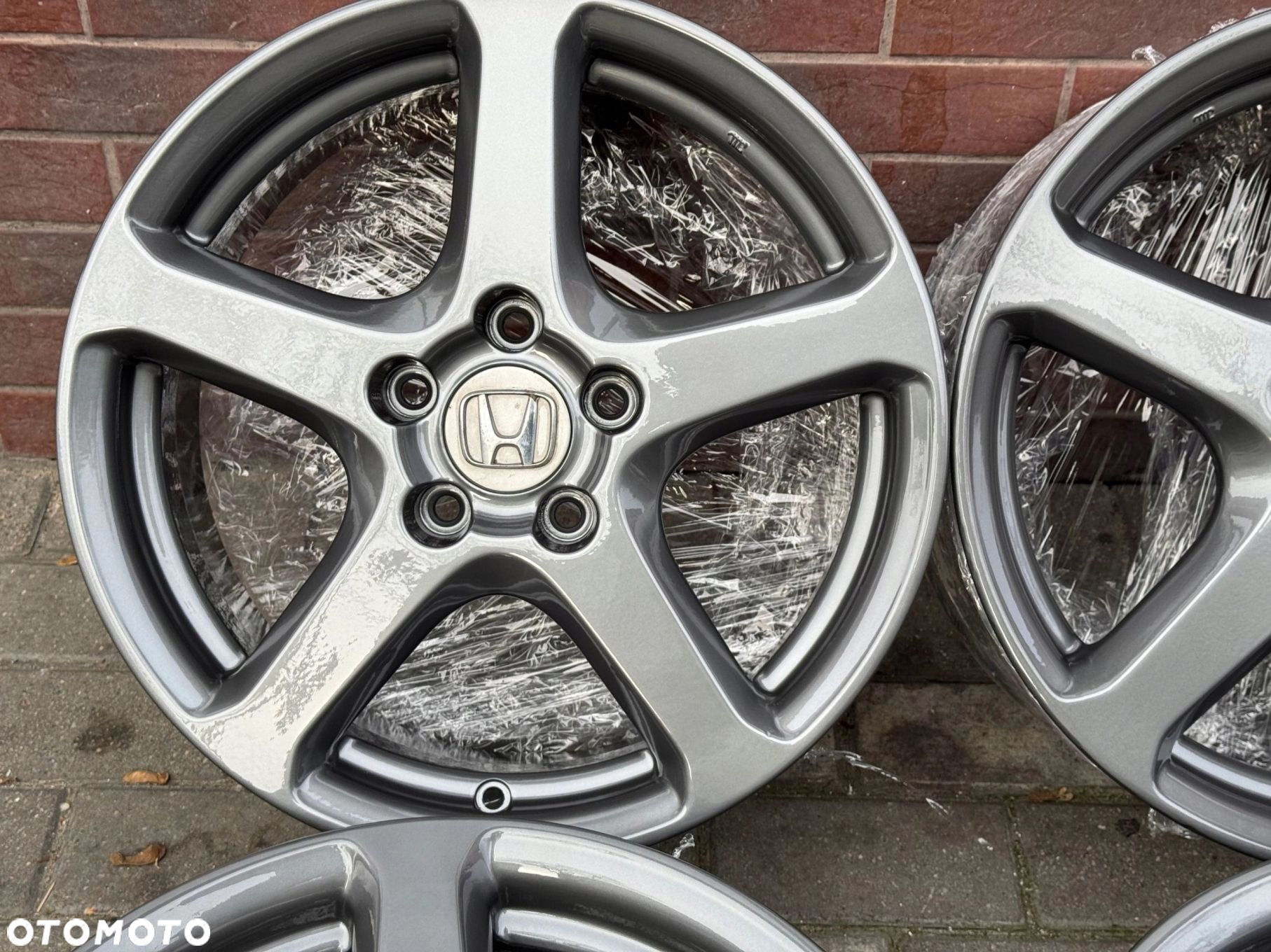 ALU FELGI 17 HONDA ACCORD TYPE S 7J ET55 ORYGINAŁ JAK NOWE 5 SZT CIVIC HRV - 13