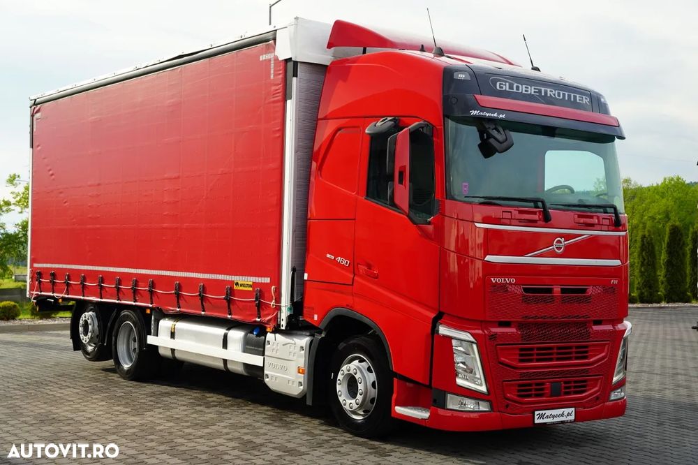 Volvo FH 460 / 7.4 M CORTINĂ / I-SAVE / I-PARK COOL / PUNTE RIDICATĂ ȘI DE DIRECȚIE / WIELTON - 6