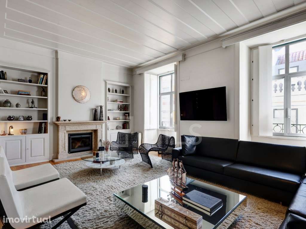 Apartamento T4 para arrendamento no centro do Chiado, com estaciona... - Grande imagem: 3/49