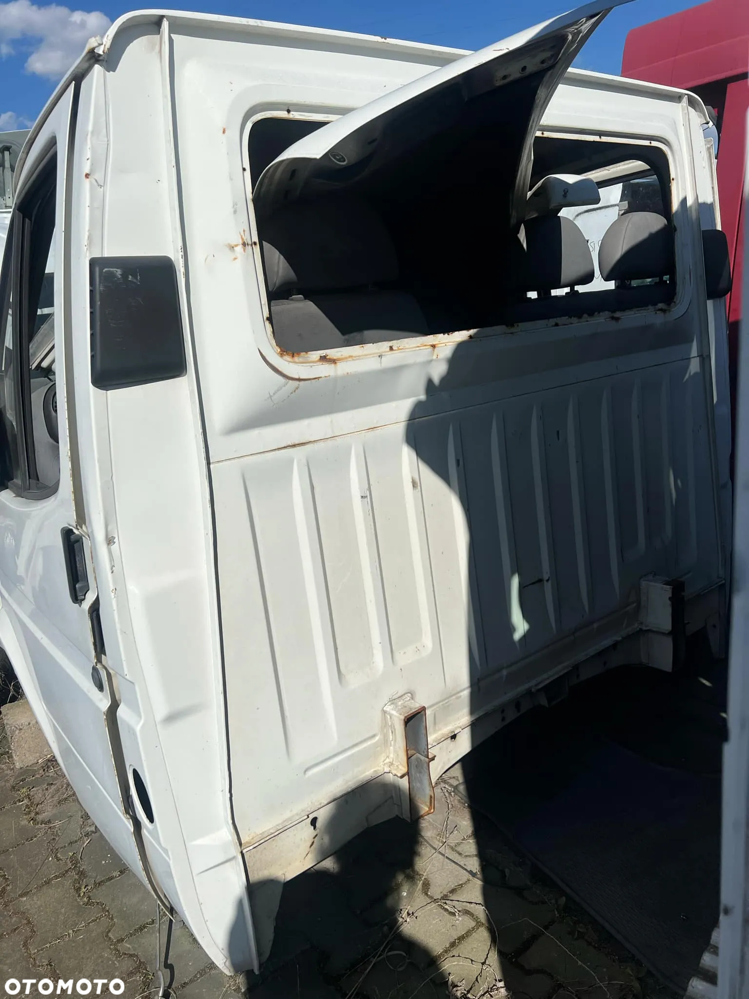 Kabina Ford Transit MK4 MK5 1995-2000r. !! KAROSERIA, CZĘŚCI !! ZDROWA - 6
