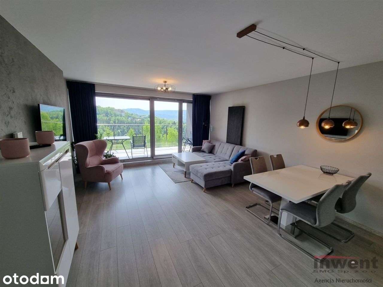 Apartament w Wiśle z widokiem na góry