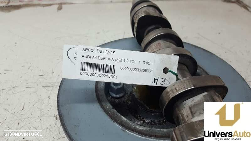 ÁRVORE DE CAMES AUDI A4 BERLINA (8E) 1.9 TDI - 4