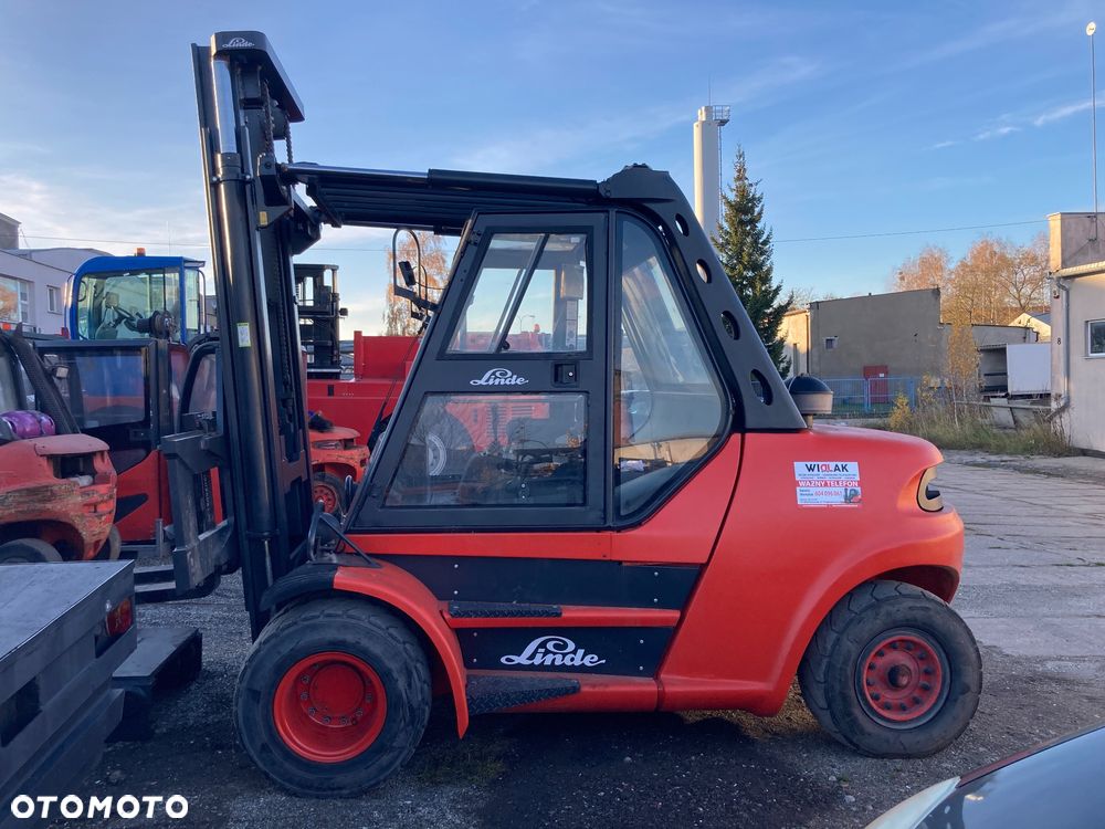 Linde [1998] WÓZEK WIDŁOWY LINDE H80D-900 DIESEL 8ton/900 - 2
