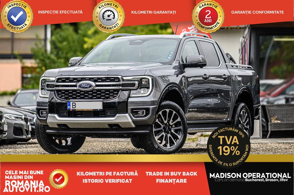 Ford Ranger Pick-Up 3.0 TD 240 CP 10AT 4x4 Double Cab Platinum - 1