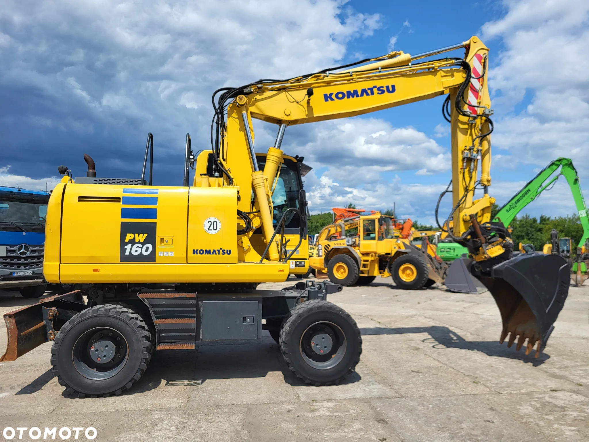 Komatsu PW 160 -10 spr z Niemiec - 6