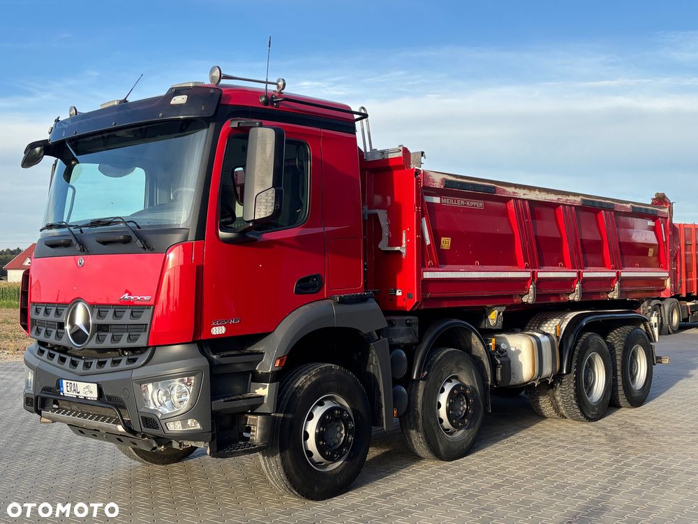 Mercedes-Benz Arocs 3246 Hydroburta Meiller Kipper 8x4 idealny stan - 2