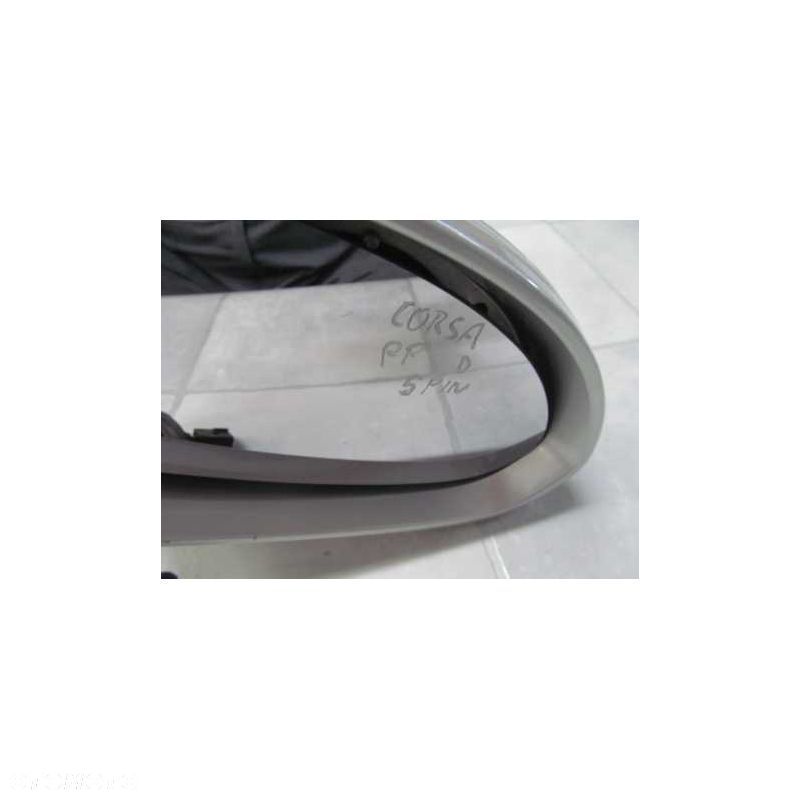 OPEL CORSA D LUSTERKO PRAWE ELEKTRYCZNE 5 PIN 06-14 - 2