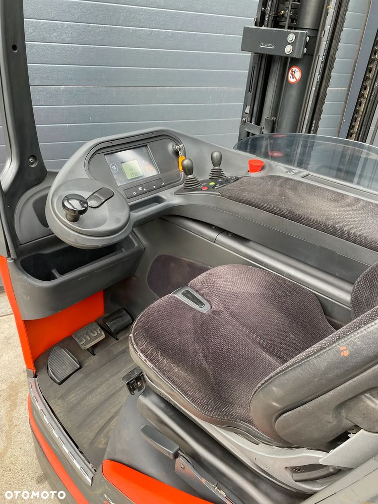 Linde R16 Reach truck wózek wysokiego składowania NOWA bateria - 25